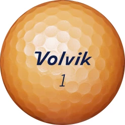 CaddiesShack Volvik Solice Half Dozen Orange/Pink