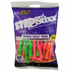 CaddiesShack STEPStixx Golf Tees - 2.75"
