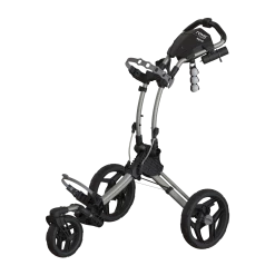 Proactive Clicgear Golf 3-Wheel Rovic Swivel Push Cart Model RV1s -Golf Clubs Sales Shop Silver