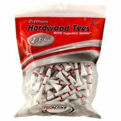 ProActive Sports Premium Hardwood Trajectory System Golf Tees -Golf Clubs Sales Shop TE234TS100