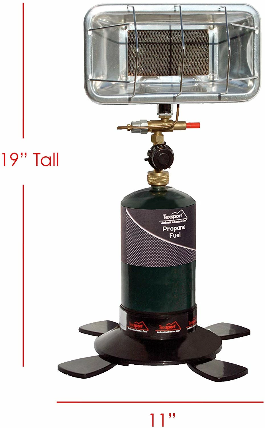 CaddiesShack TexSport Sportsmate Propane Heater Golf Cart Heater 5 CaddiesShack TexSport Sportsmate Propane Heater Golf Cart Heater - Image 3