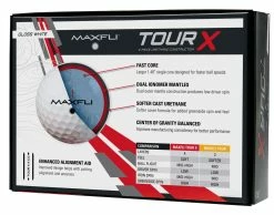 Golf Works Maxfli Tour X Total Performance Urethane Golf Balls 12 Golf Works Maxfli Tour X Total Performance Urethane Golf Balls -Golf Clubs Sales Shop TourXWhiteGloss3 6c8c994b 4163 46eb b3e7 e082809ebddc
