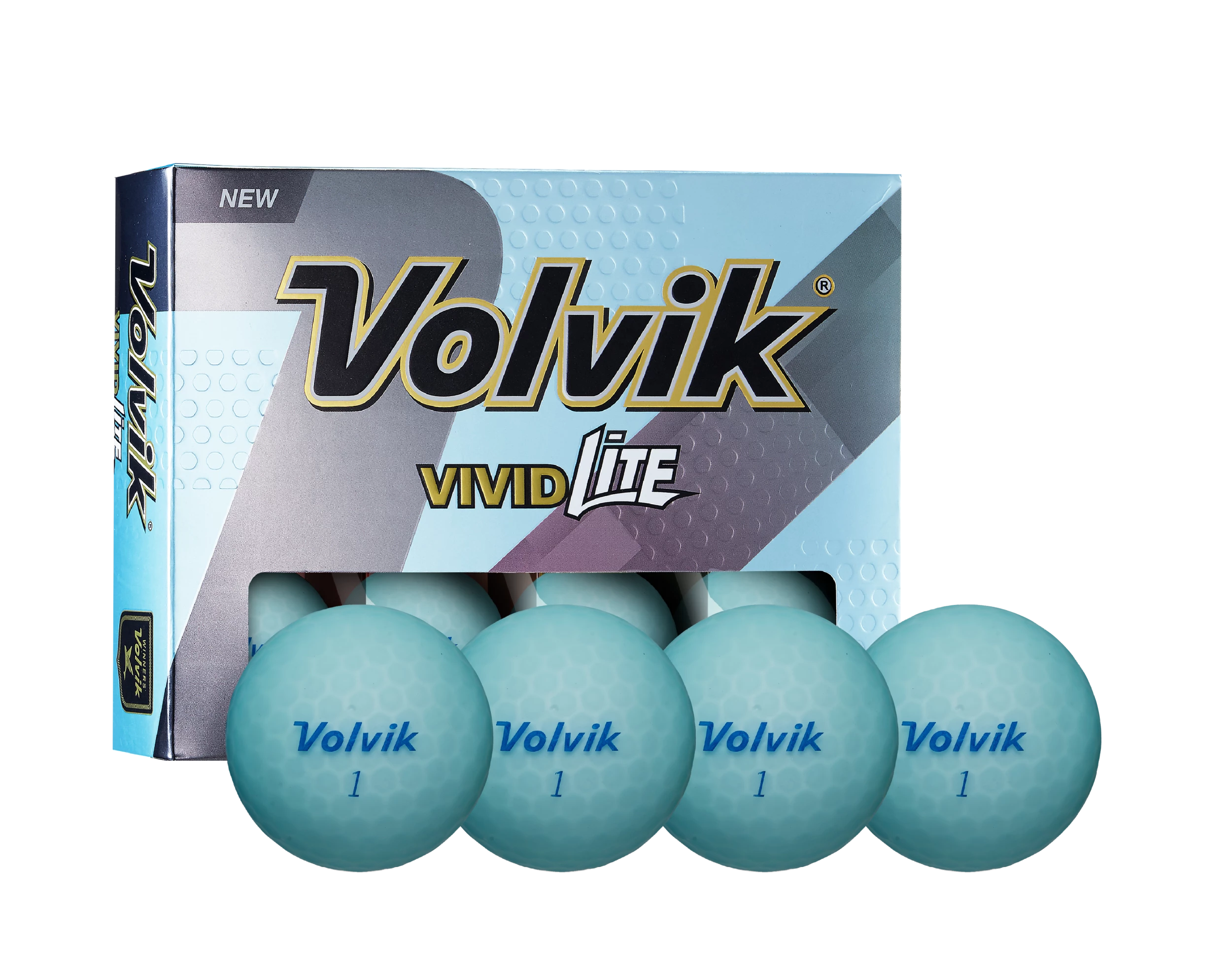 Volvik Vivid Lite Matte Finish Golf Balls - Sale! 5 Volvik Vivid Lite Matte Finish Golf Balls - Sale! - Image 3