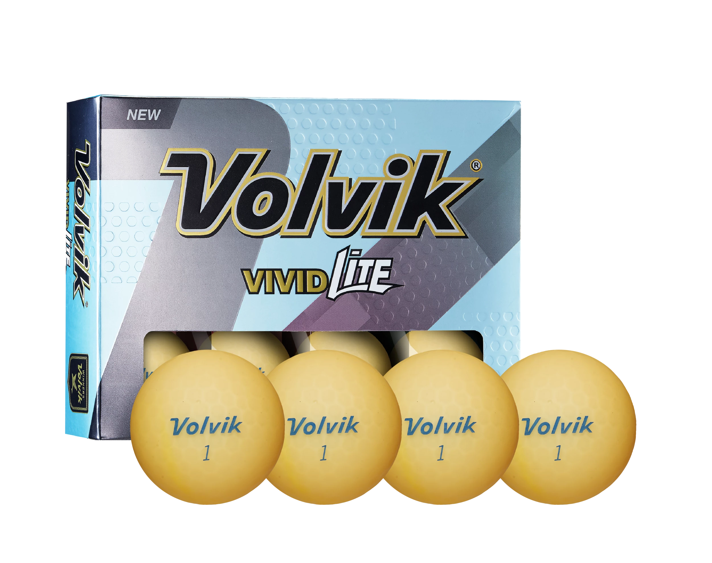 Volvik Vivid Lite Matte Finish Golf Balls - Sale! 6 Volvik Vivid Lite Matte Finish Golf Balls - Sale! - Image 4