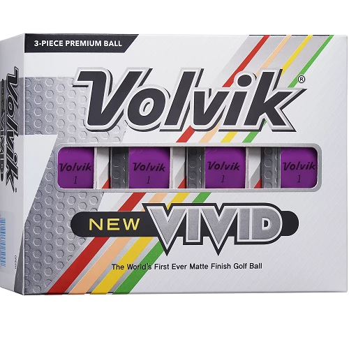Volvik Vivid Matte Finish Golf Balls - Dozen 8 Volvik Vivid Matte Finish Golf Balls - Dozen - Image 6