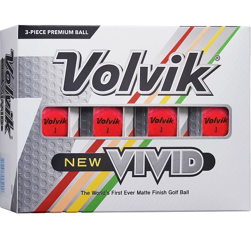 Volvik Vivid Matte Finish Golf Balls - Dozen 6 Volvik Vivid Matte Finish Golf Balls - Dozen - Image 4