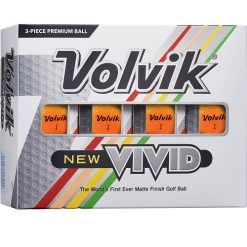 Volvik Vivid Matte Finish Golf Balls - Dozen 26 Volvik Vivid Matte Finish Golf Balls - Dozen -Golf Clubs Sales Shop Vivid SO