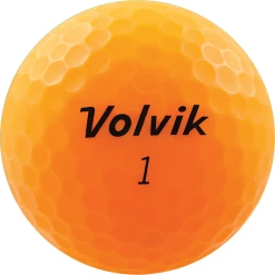 Volvik Vivid Matte Finish Golf Balls - Dozen 27 Volvik Vivid Matte Finish Golf Balls - Dozen -Golf Clubs Sales Shop Vivid Sherbert Orange