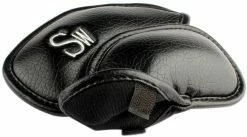 HNM Golf Volf Golf Black Synthetic Leather Iron Covers Set -Golf Clubs Sales Shop VolfGolfHeadcover BlackLeatherIrons3