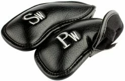 HNM Golf Volf Golf Black Synthetic Leather Iron Covers Set -Golf Clubs Sales Shop VolfGolfHeadcover BlackLeatherIrons5