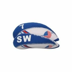 HNM Golf Volf Golf USA Flag Neoprene Iron Head Covers Set 11 HNM Golf Volf Golf USA Flag Neoprene Iron Head Covers Set -Golf Clubs Sales Shop VolfGolfHeadcover USANeopreneIrons4