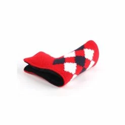 HNM Golf Volf Golf Classic Knit Putter Cover - Red -Golf Clubs Sales Shop VolfGolfHeadcovers RedKnitPutter3