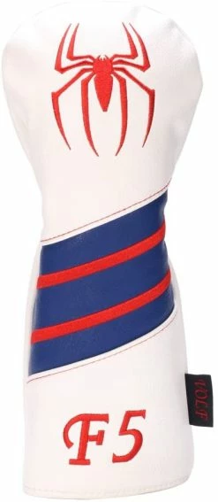HNM Golf Volf Golf Red White Blue Leather Spider Headcovers 14 HNM Golf Volf Golf Red White Blue Leather Spider Headcovers -Golf Clubs Sales Shop VolfGolfHeadcovers SpiderFairway 5