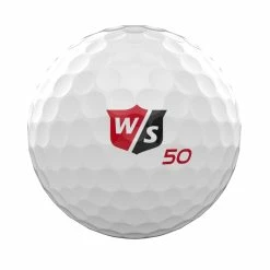Wilson Staff 50 Elite Golf Balls -Golf Clubs Sales Shop WGWP17900 2019 50 Elite White BallStamp