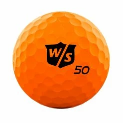 Wilson Staff 50 Elite Golf Balls -Golf Clubs Sales Shop WGWP17920 2019 50 Elite Orange BallStamp