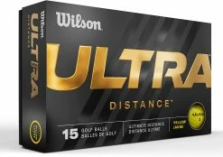 Wilson Ultra Golf Balls - 15 Pack -Golf Clubs Sales Shop WilsonUltra 2023 Distance Yellow 2