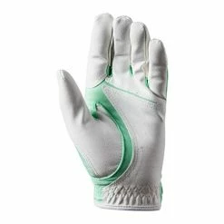 CaddiesShack Wilson Staff Fit All Gloves Women's -Golf Clubs Sales Shop Wilson Staff Fit All Mint White 1