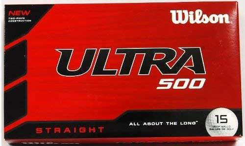 CaddiesShack Wilson Ultra 500 Golf Balls 15 Pack 3 CaddiesShack Wilson Ultra 500 Golf Balls 15 Pack