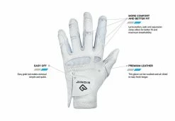 Bionic Golf Women's StableGrip 2.0 Glove - Periwinkle -Golf Clubs Sales Shop WomensStableGrip2.0Periwinkle3