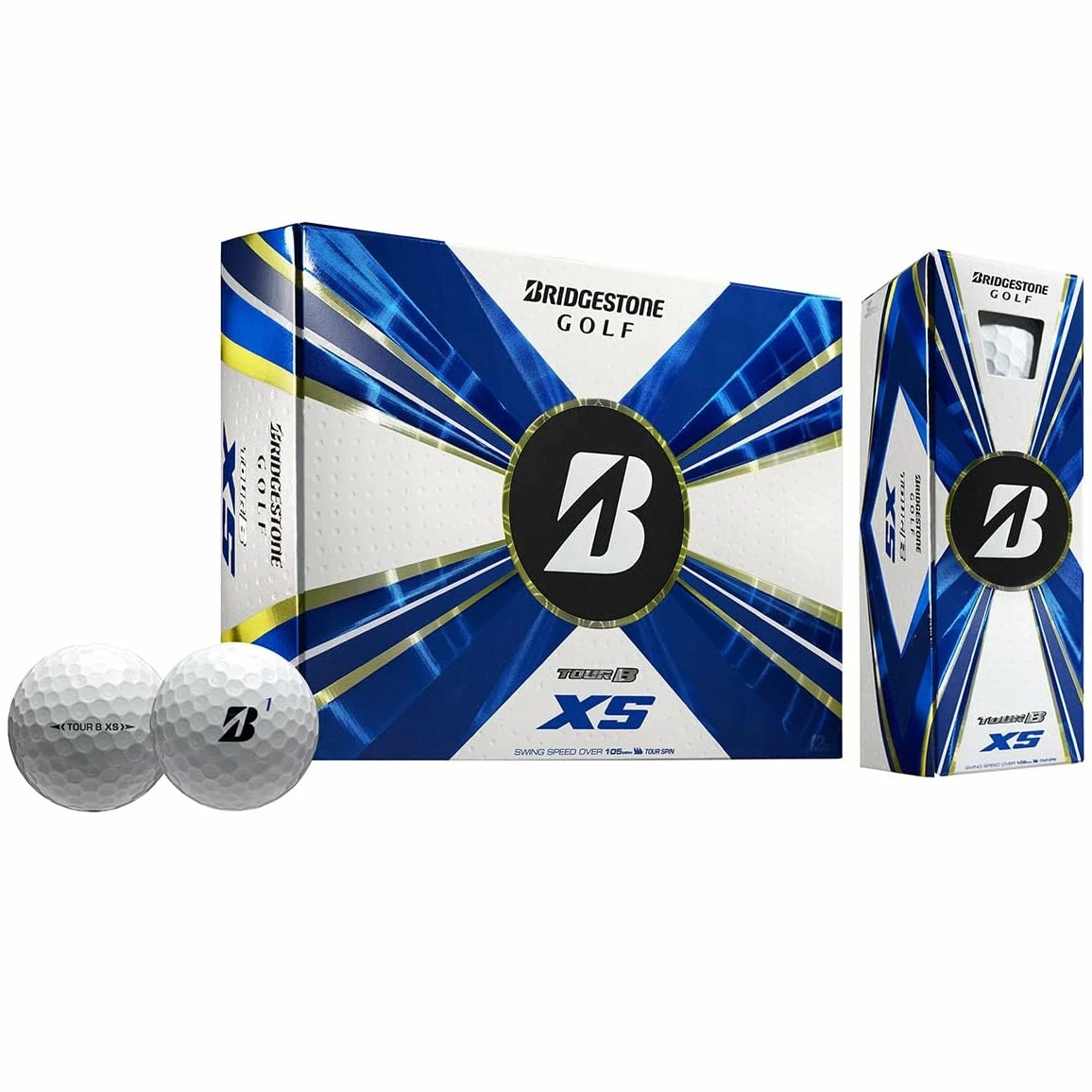 Bridgestone Tour B XS Golf Balls 3 Bridgestone Tour B XS Golf Balls