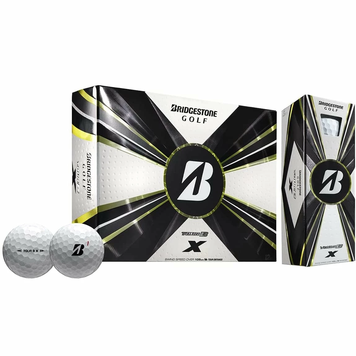 Bridgestone Tour B X Golf Balls 3 Bridgestone Tour B X Golf Balls
