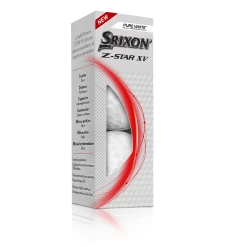 Cleveland Golf Srixon Z-Star XV Tour Golf Balls -Golf Clubs Sales Shop Z STARXV8 Sleeve PureWhite FLIP reflection