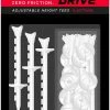 CaddiesShack Zero Friction Lock N Drive 3-Prong Golf Tees (3-1/4 Inch, White, Pack Of 18) 2 CaddiesShack Zero Friction Lock N Drive 3-Prong Golf Tees (3-1/4 Inch, White, Pack Of 18) -Golf Clubs Sales Shop Zero Friction Lock N Drive