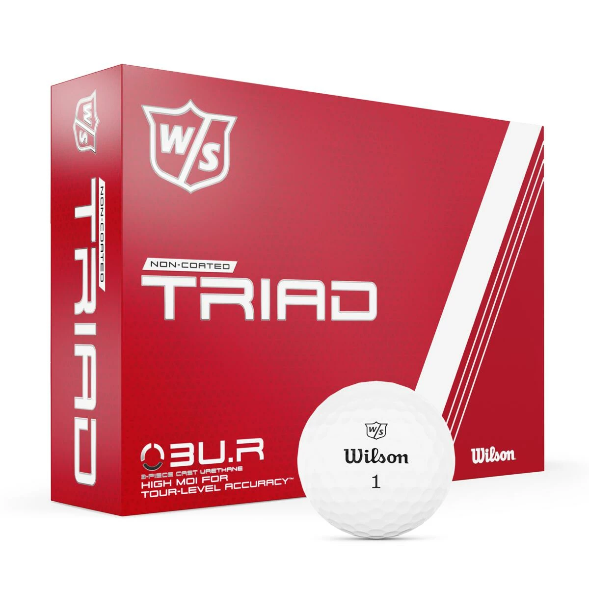 Wilson Staff Triad R Raw Golf Balls 3 Wilson Staff Triad R Raw Golf Balls