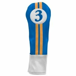 Hireko Sahara Retro Vintage #3 Fairway Wood Headcovers 16 Hireko Sahara Retro Vintage #3 Fairway Wood Headcovers -Golf Clubs Sales Shop fw 3 hc royal yellow