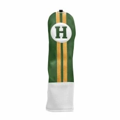 Hireko Sahara Retro Vintage Hybrid Headcovers -Golf Clubs Sales Shop green yellow hc hybrid