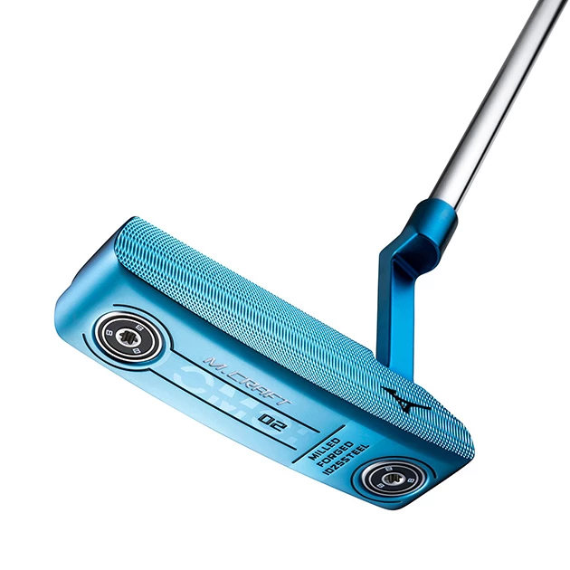 Mizuno Golf Mizuno M.Craft Omoi No.02 Putter - Blue IP Finish 3 Mizuno Golf Mizuno M.Craft Omoi No.02 Putter - Blue IP Finish