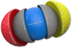 Cleveland Golf Srixon Q-Star Tour Divide Golf Balls - Dozen -Golf Clubs Sales Shop qstardivide