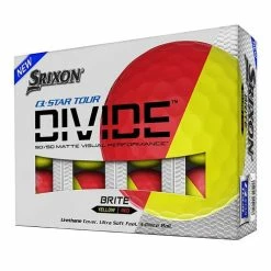 Cleveland Golf Srixon Q-Star Tour Divide Golf Balls - Dozen -Golf Clubs Sales Shop qstardivide